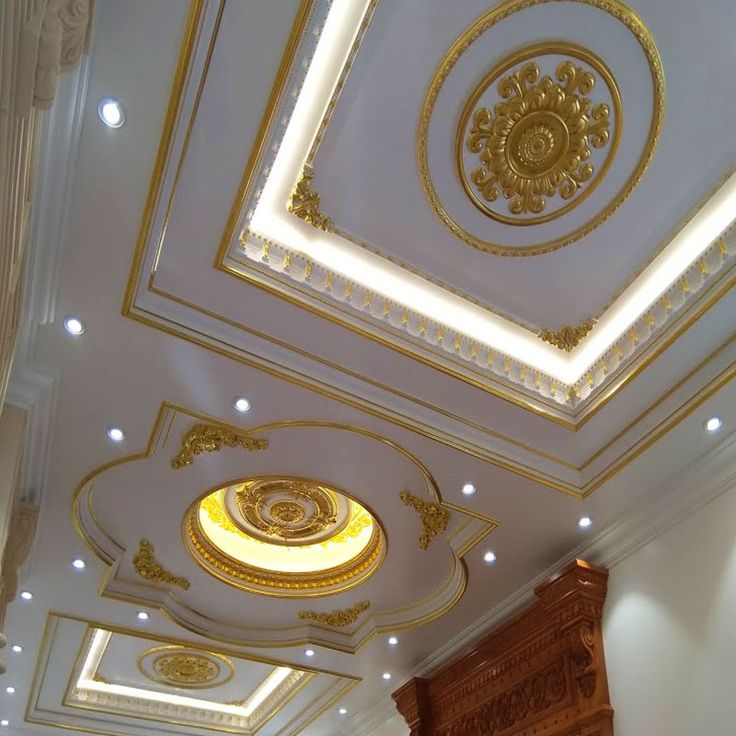 Quy Trình Thi Công Mâm Trần Tân Cổ Điển PU Chuẩn Xác