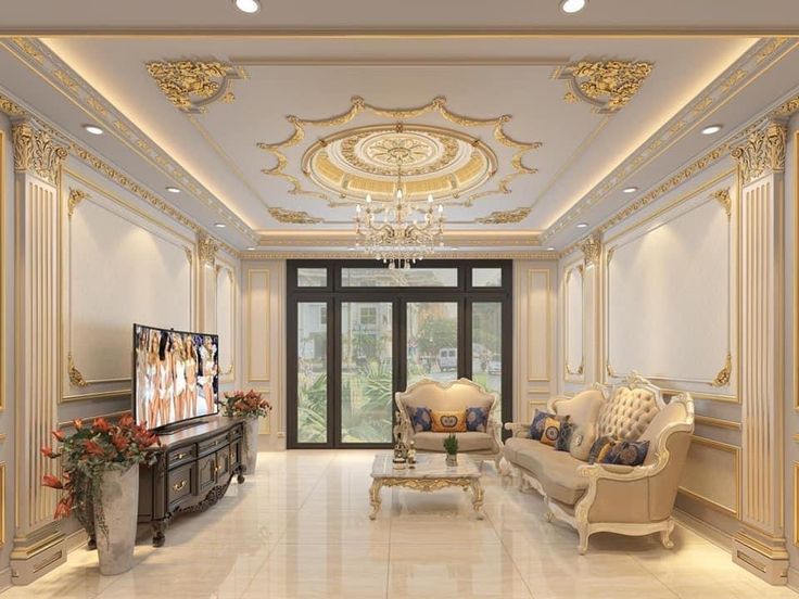 Ứng Dụng Mâm Trần Hiện Đại PU Trong Các Không Gian