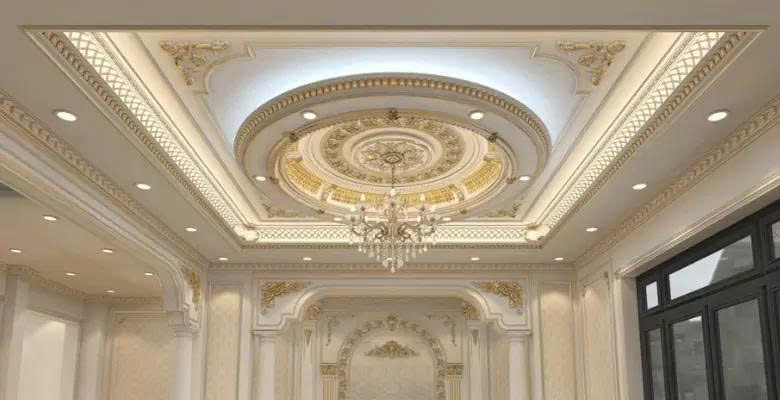 Các Phong Cách Thiết Kế Trần Nhà Tân Cổ Điển PU