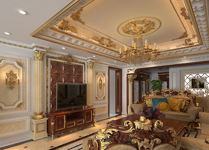 Quy Trình Thi Công Mâm Trần Nghệ Thuật PU