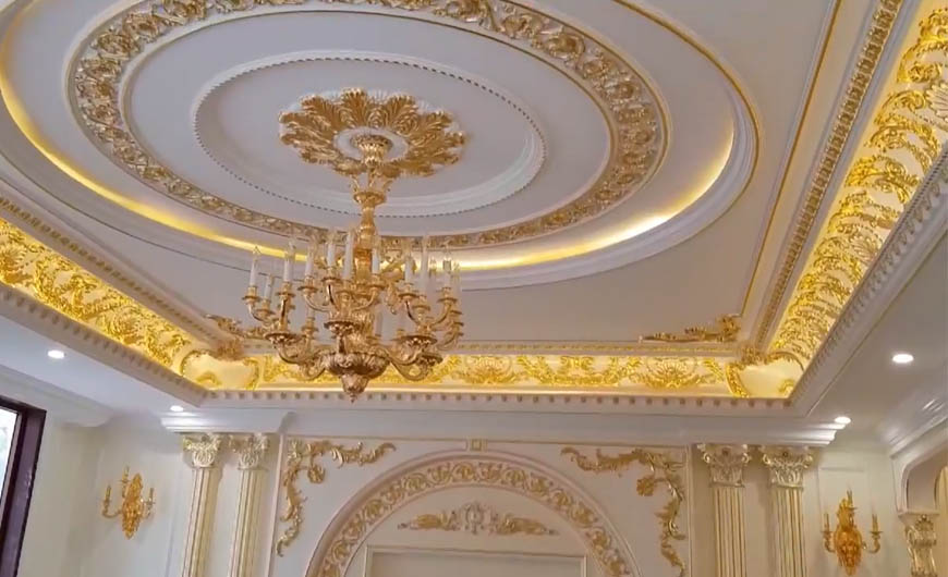 Quy Trình Thi Công Mâm Trần Cao Cấp PU